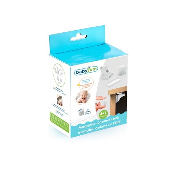 BBJ.6328Babyjem Mıknatıslı Çekmece Kilidi 4Lü