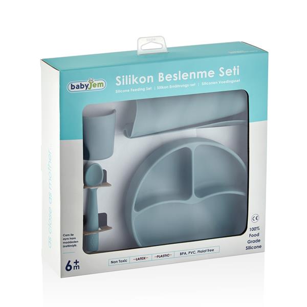 BBJ.7286Babyjem Silikon Beslenme Seti