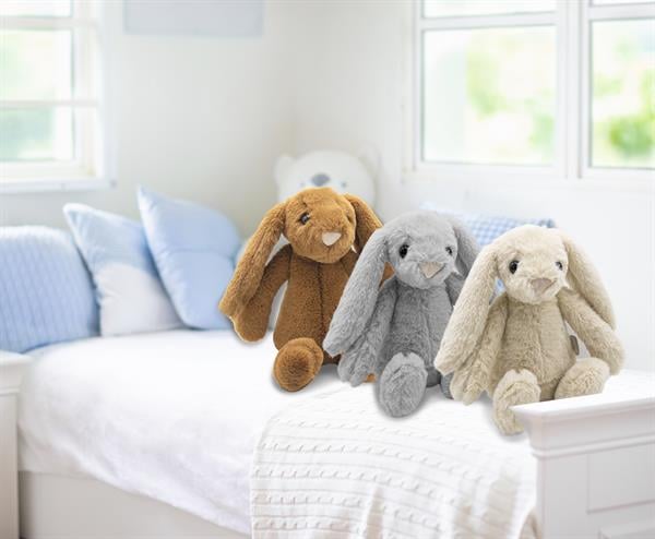 BBJ.7307Babyjem Uyku Arkadaşım Oturabilen Tavşan 30 Cm