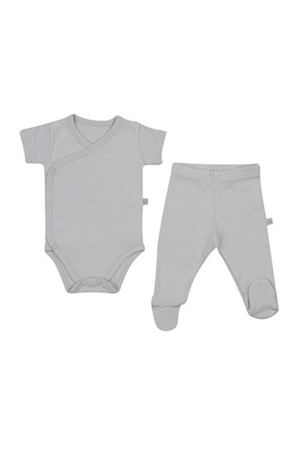 BUKZZPMayys Baby Uzun Kollu Zıbın-Patikli Alt Set