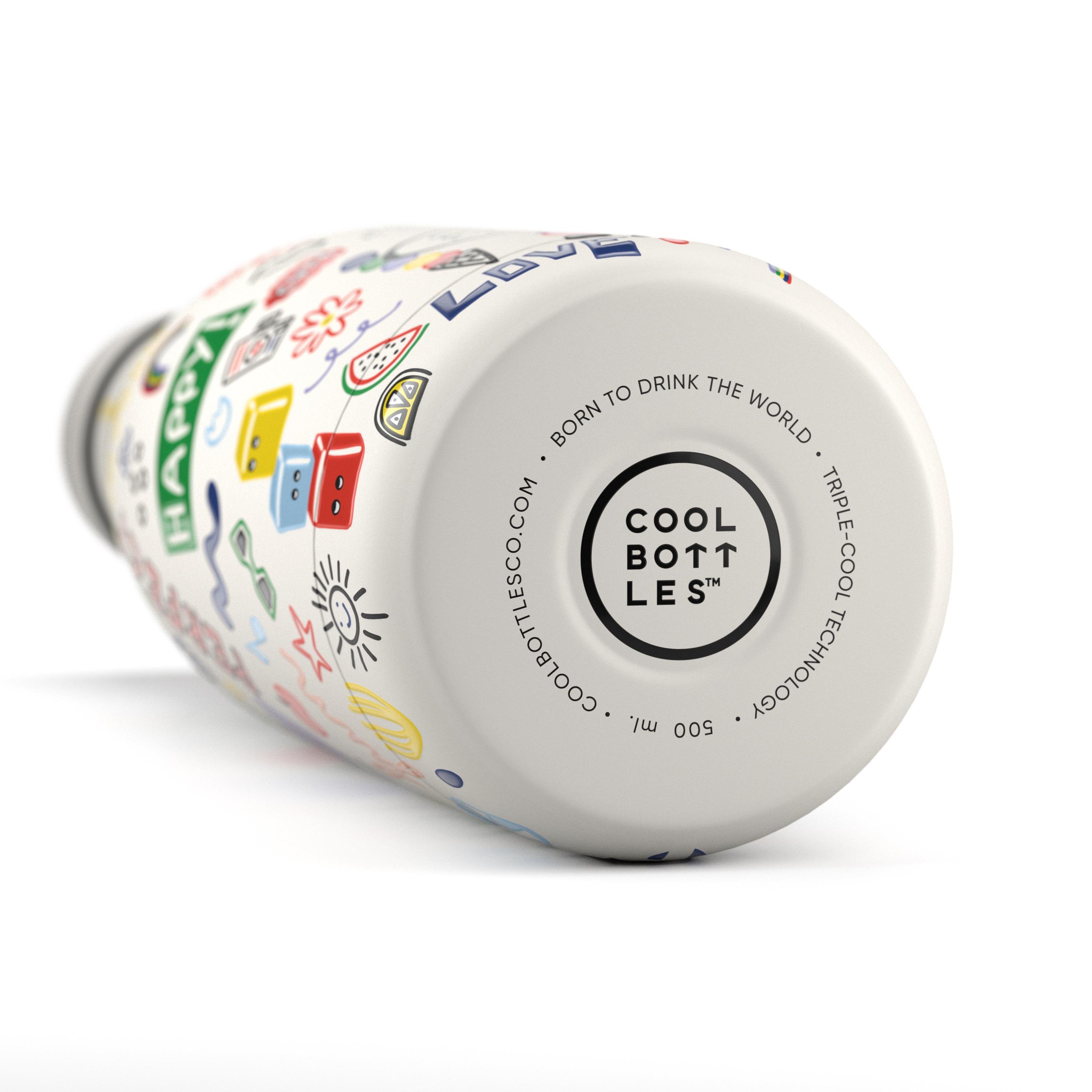 CBB50GVICool Bottles The Bottle - Good Vibes 500ml