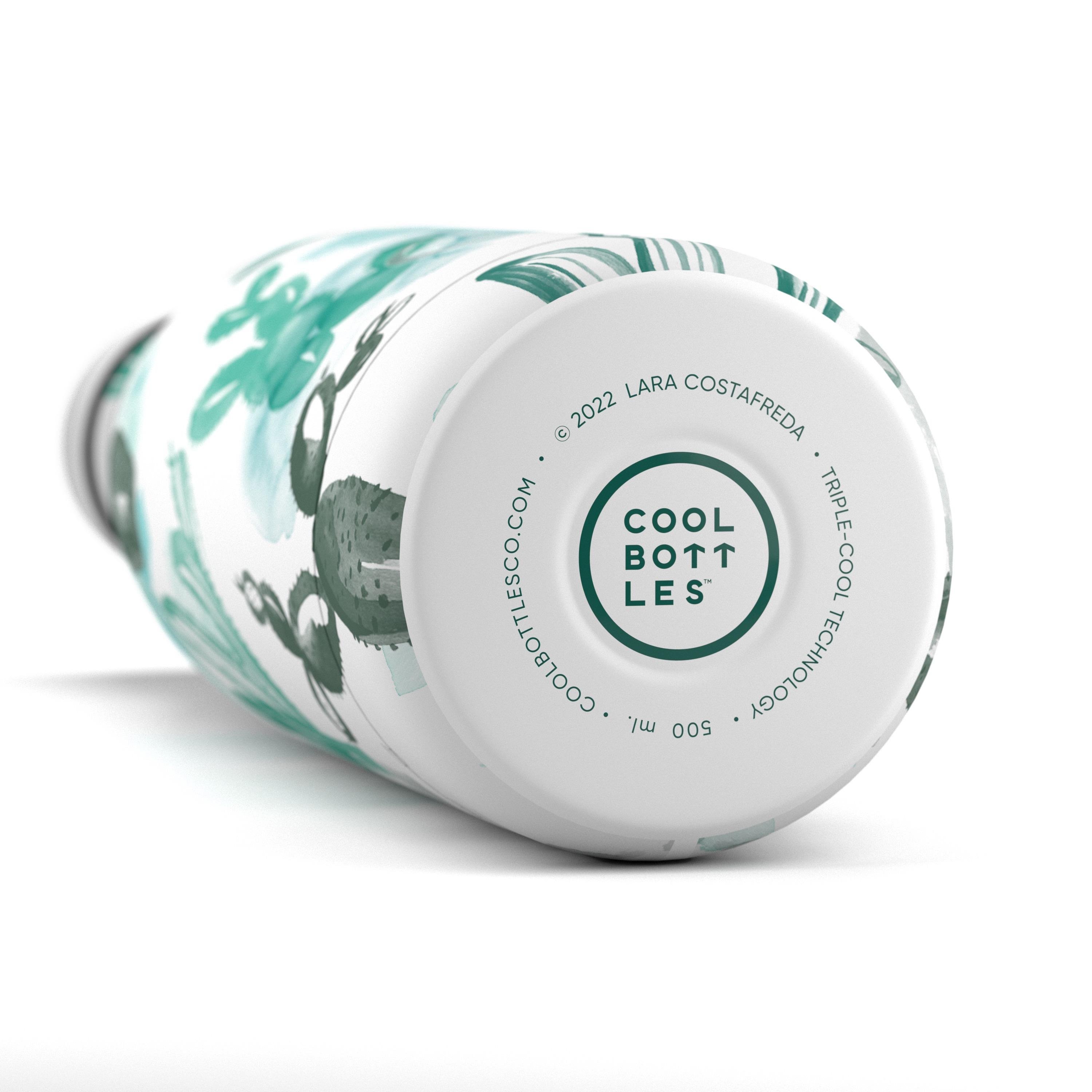 CBB50LCWCool Bottles The Bottle - Watercolor Cactus 500ml