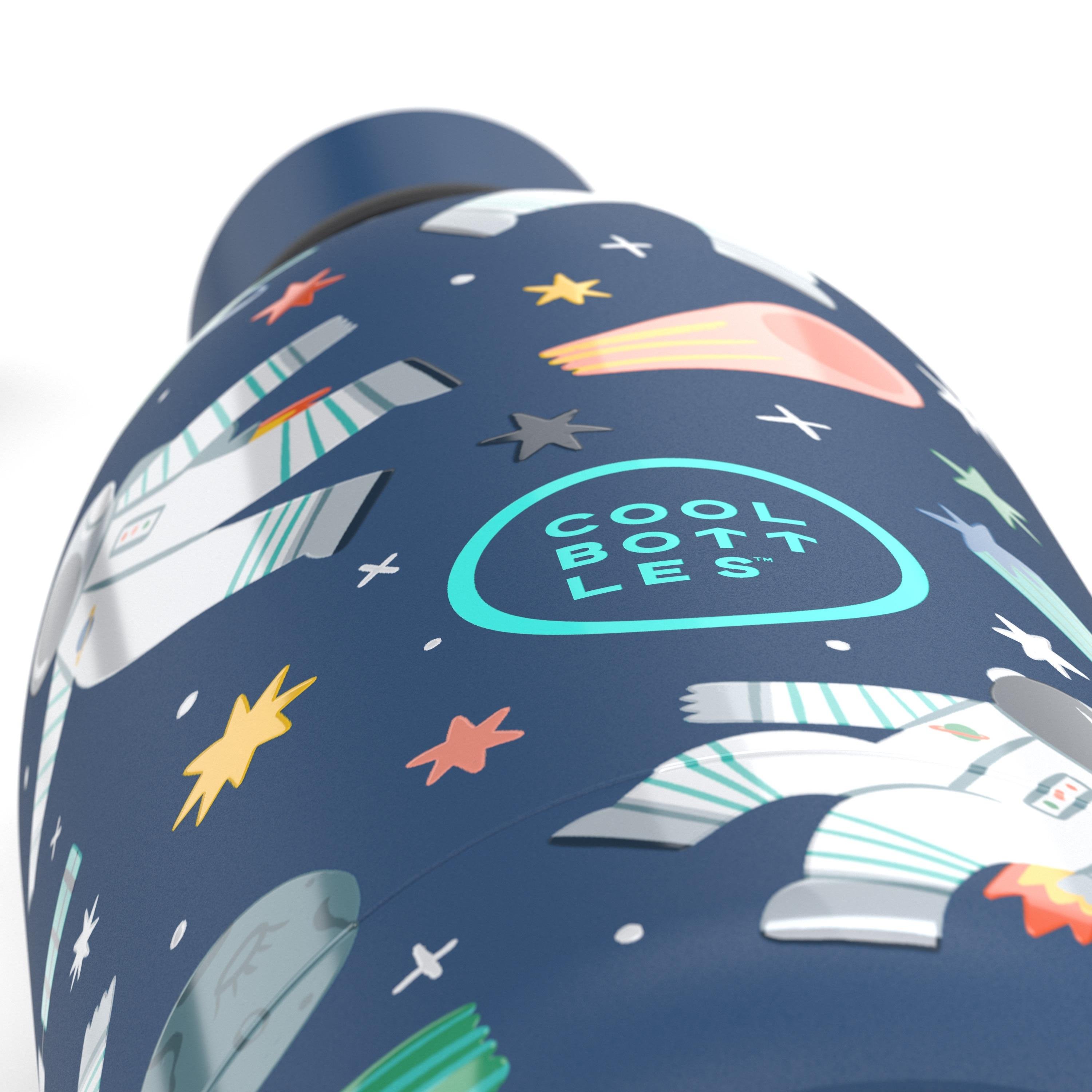 CBBK50GRCool Bottles The Kids Bottle - Galactic Ride 500ml