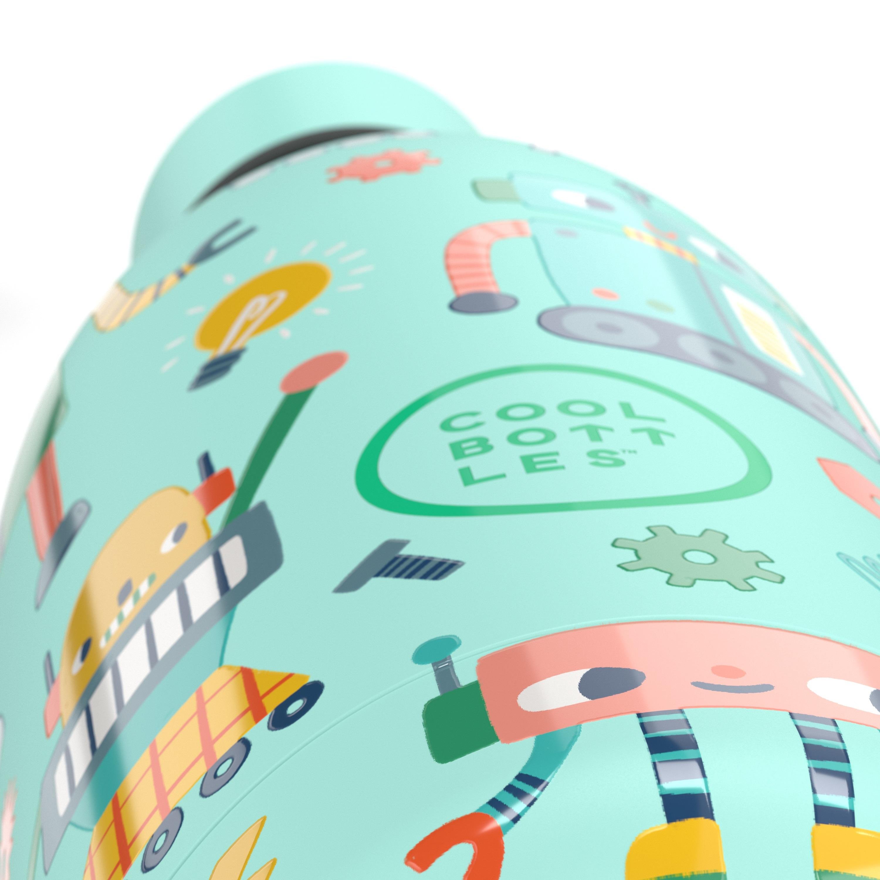 CBBK50SCCool Bottles The Kids Bottle - Short Circuit 500ml