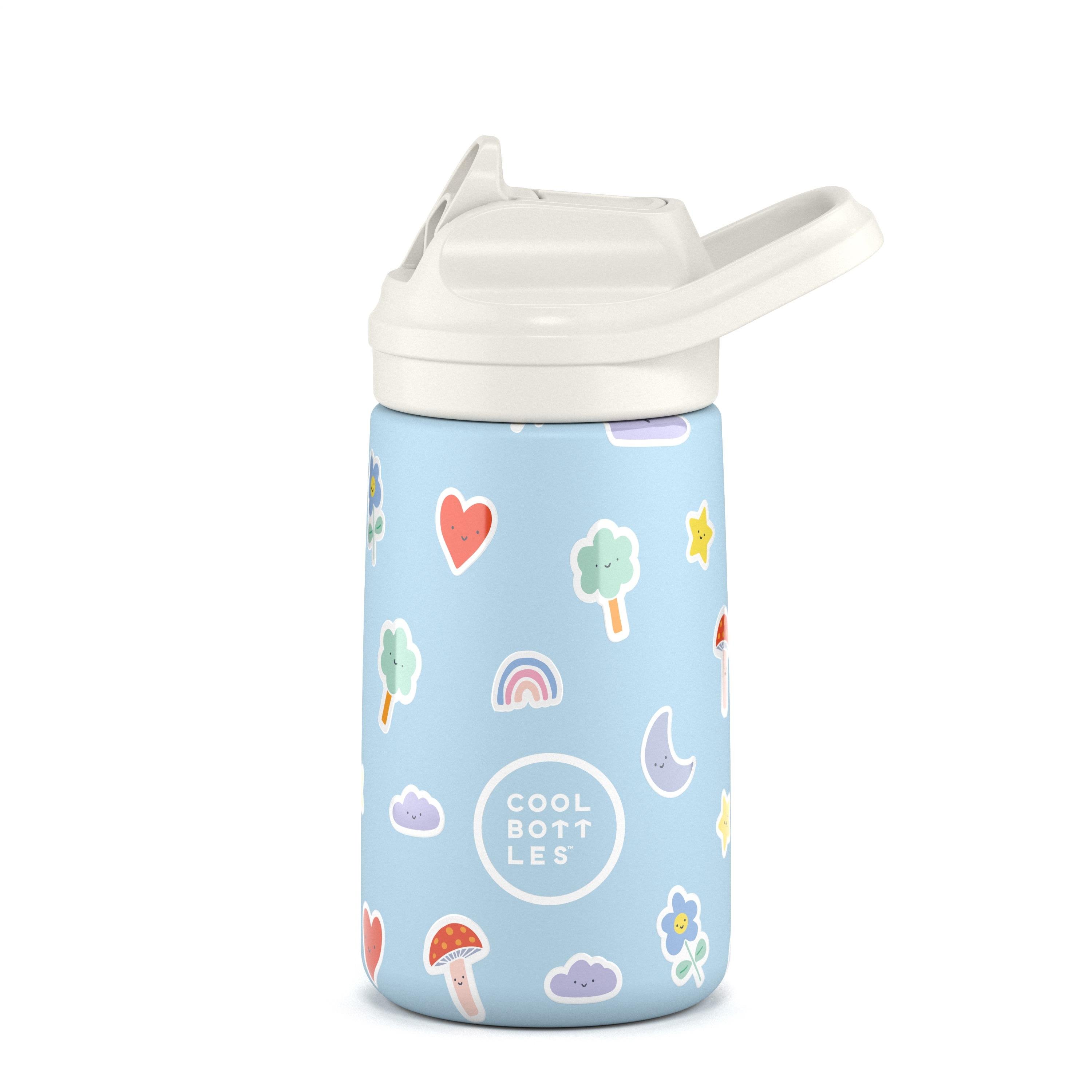 CBKD35RCCool Bottles The Kiddie Bottle - Rainbow Clouds 350ml