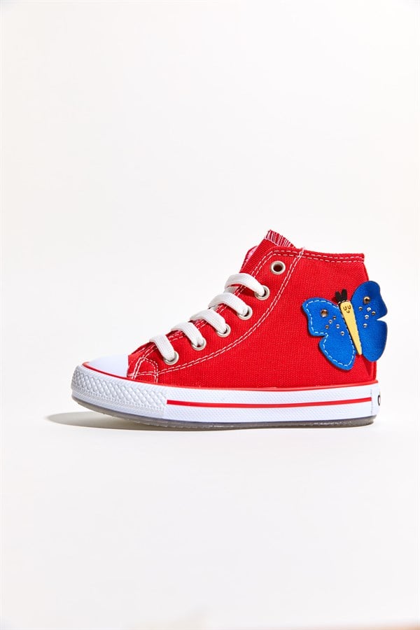 Dudino Kız Çocuk Butterfly Boğazlı Sneaker
