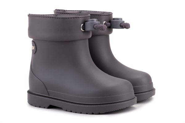 İgor Kışlık Çocuk Bımbı Eurı Gris Grey Yağmur Çizmesi