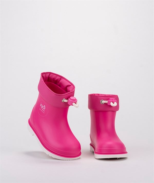 İgor Kışlık Çocuk Bımbı Nautıco Fucsia Yağmur Çizmesi