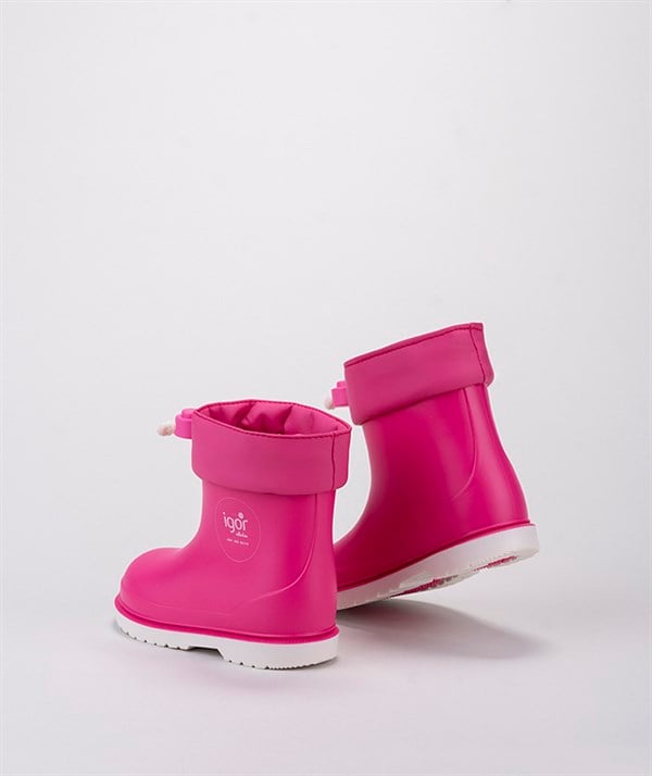İgor Kışlık Çocuk Bımbı Nautıco Fucsia Yağmur Çizmesi