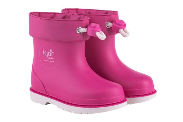 İgor Kışlık Çocuk Bımbı Nautıco Fucsia Yağmur Çizmesi