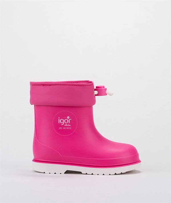 İgor Kışlık Çocuk Bımbı Nautıco Fucsia Yağmur Çizmesi