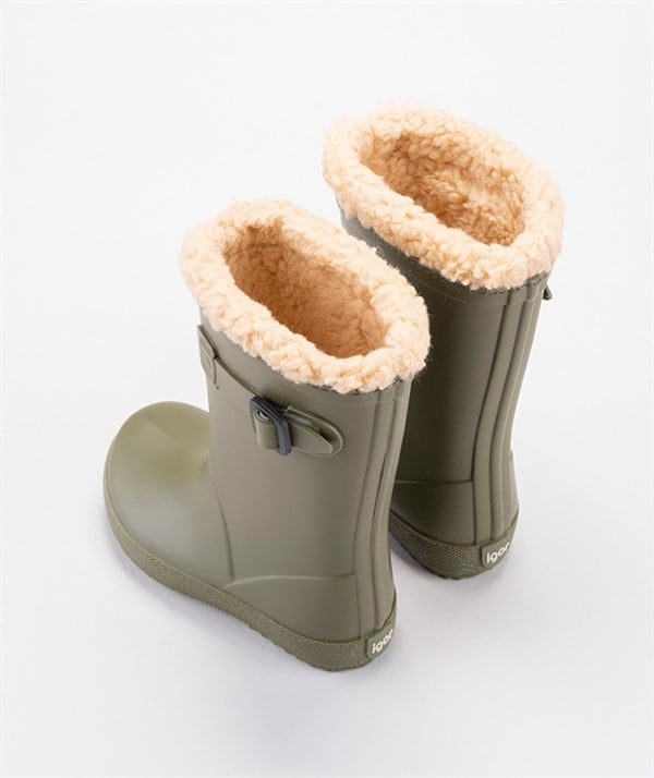 İgor Kışlık Çocuk Splash Eurı Borreguıto Kaki Yağmur Çizmesi