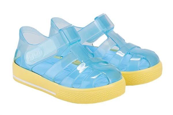İgor Yazlık Çocuk Star Bicolor Sandalet Celeste Amarıllo