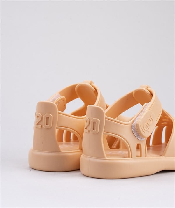 İgor Yazlık Çocuk Tobby Solid Sandalet Apricot