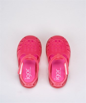 İgor Yazlık Çocuk Tobby Velcro Sandalet Fucsıa