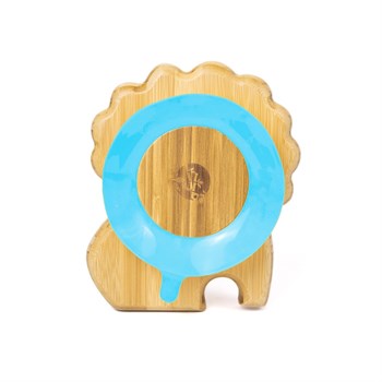 Jellyboon Bambu Aslan Mavi Vakumlu Tabak