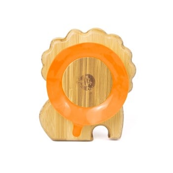 Jellyboon Bambu Aslan Turuncu Vakumlu Tabak