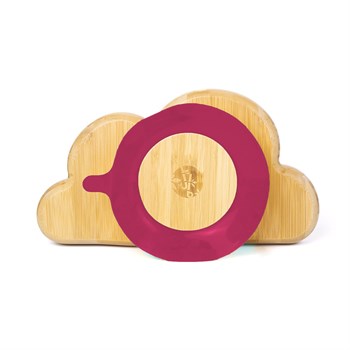 Jellyboon Bambu Bulut Bordo Vakumlu Tabak