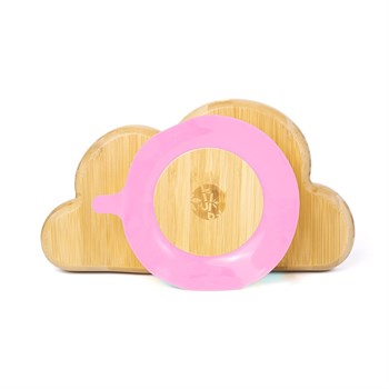 Jellyboon Bambu Bulut Pembe Vakumlu Tabak