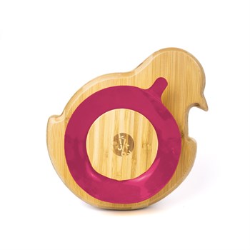 Jellyboon Bambu Civciv Bordo Vakumlu Tabak