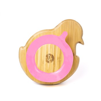 Jellyboon Bambu Civciv Pembe Vakumlu Tabak