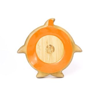 Jellyboon Bambu Köpek Balığı Turuncu Vakumlu Tabak