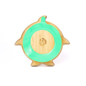 Jellyboon Bambu Köpek Balığı Yeşil Vakumlu Tabak
