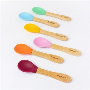 Jellyboon Bambu Silikon Kaşık 6'Lı Paket