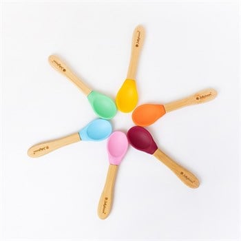 Jellyboon Bambu Silikon Kaşık Turuncu
