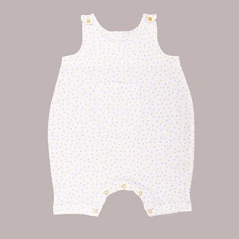 Kapbula Organik Askılı Tulum Star Aop