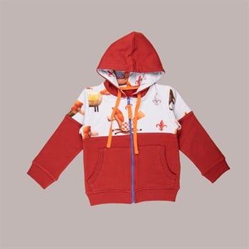 Kapbula Organik Kapuşonlu Sweatshirt Wonderland