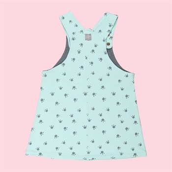 Kapbula Organik Salopet Elbise Pati