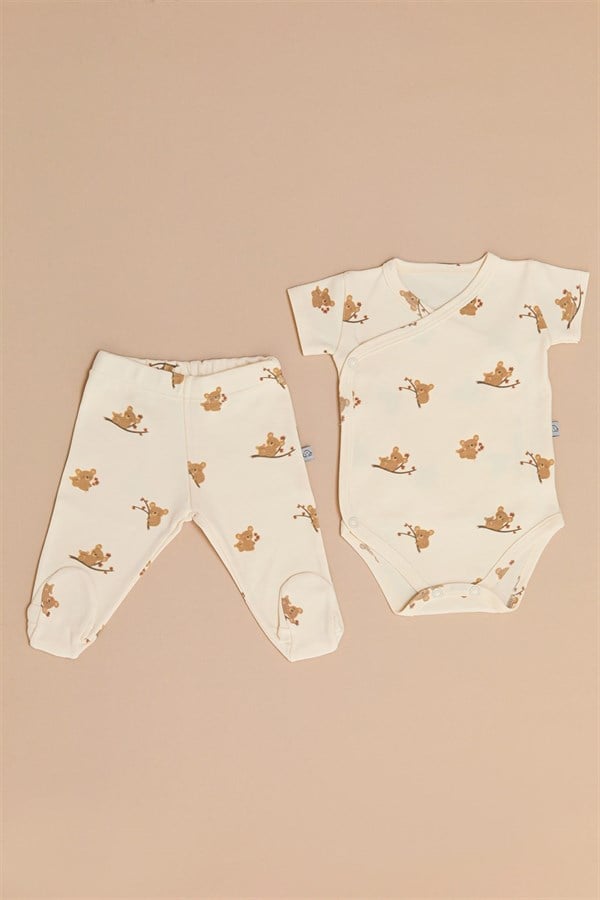 KZZPASMayys Baby Koala Desenli 2'Li Set