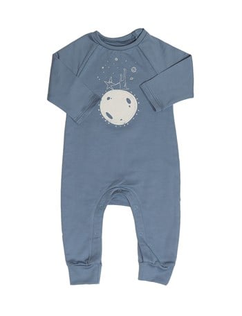 Little Yucca Organik Mars Uzun Kollu Tulum