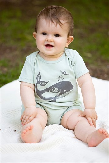 Little Yucca Organik Sailor Şort Tulum