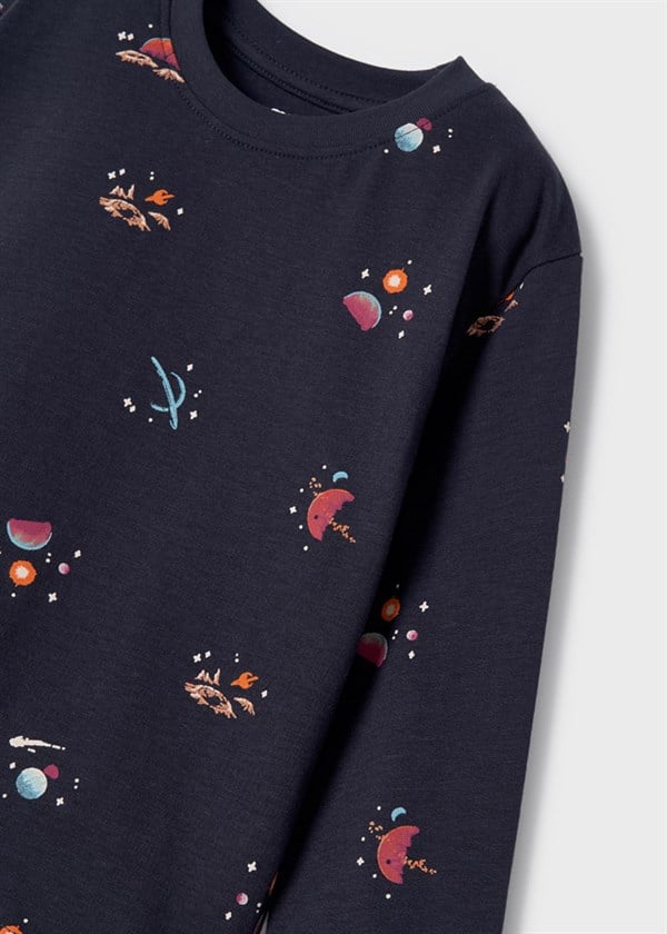 Mayoral Erkek Baskılı Pijama Takımı