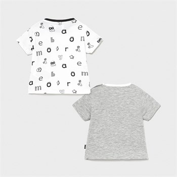 Mayoral Erkek Bebek 2'Li Kısa Kol Tshirt
