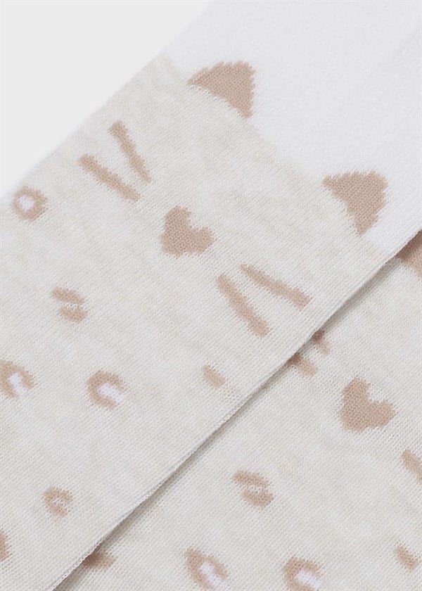 Mayoral Kız Bebek Kedi Detaylı Külotlu Çorap