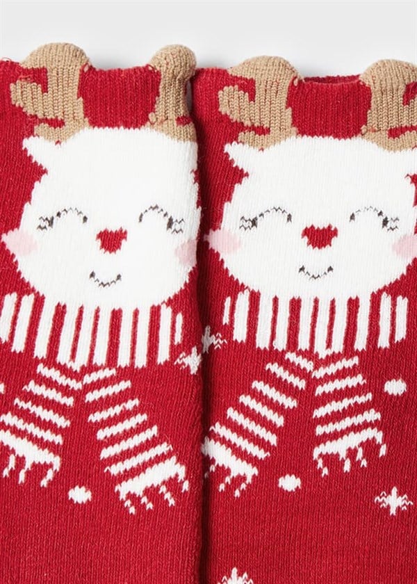 Mayoral Kız Bebek Sevimli Figürlü Çorap