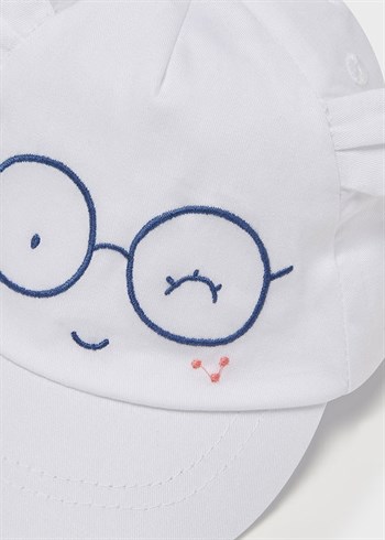 Mayoral Yenidoğan Kız Gözlük Detaylı Şapka