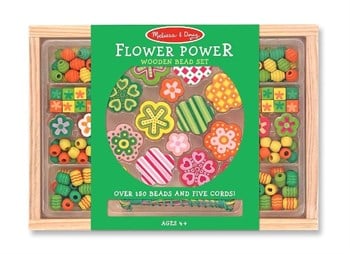 Melissa&Doug Ahşap Boncuk Dizme -Çiçeğin Gücü