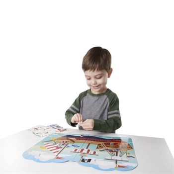 Melissa&Doug Kabartmalı Tak Çıkar Çıkartma Seti - Korsanlar