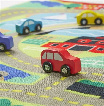 Melissa&Doug Oyun Halı Seti - Arabalar