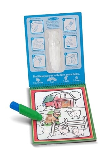Melissa&Doug Water Wow! Su İle Boyama Kitabı - Hayvanlar