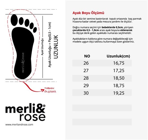 Merli&Rose Glare Babet Ayakkabı