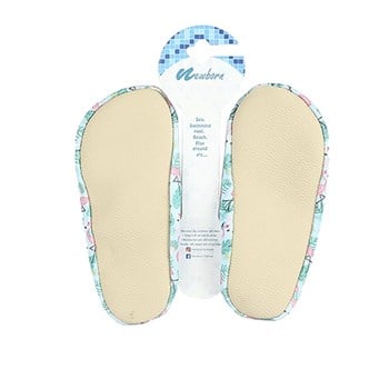 Newborn Aqua Socks Kaydırmaz Ayakkabı Mint Flamingo