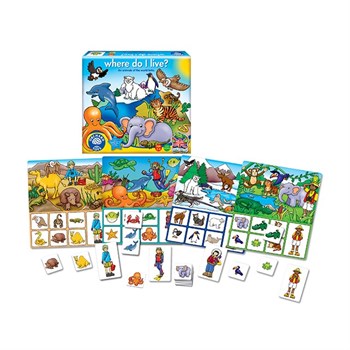 Orchard Toys Ben Nerede Yaşıyorum 3 Yaş+
