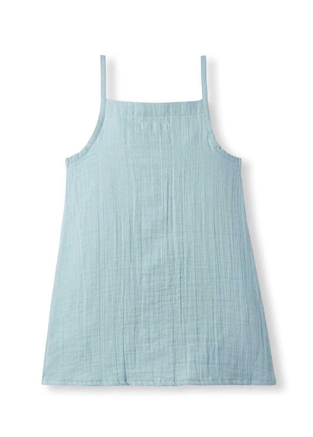 PTC.028Petit Coral Turkuaz Askılı Elbise