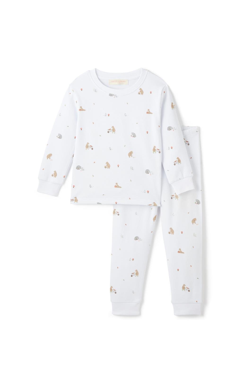 PTC.001Petit Coral Cherful Friends Pijama Takımı
