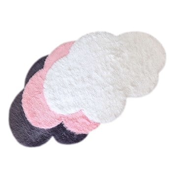 Pure Module Pembe Bulut Peluş Halı 180x125 cm